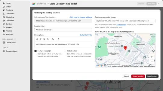 Omnium Maps screenshot