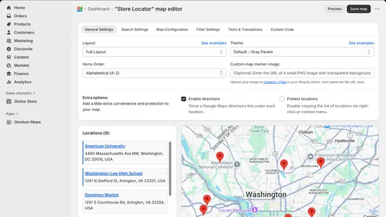 Omnium Maps screenshot