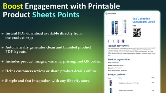 WBL ‑ Product PDF screenshot