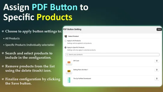 WBL ‑ Product PDF screenshot