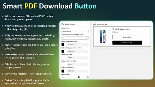 WBL ‑ Product PDF screenshot