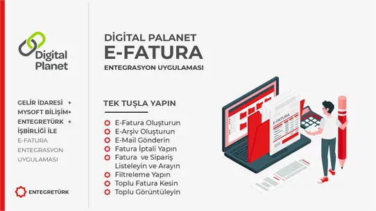 D.Planet E‑Fatura ‑EntegreTürk screenshot