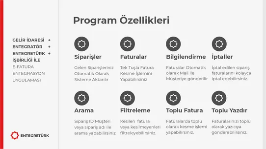 D.Planet E‑Fatura ‑EntegreTürk screenshot