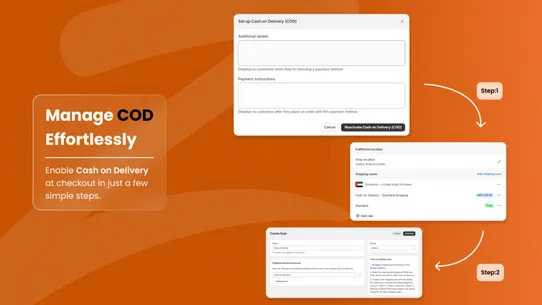 COD ‑ Cash on Delivery for UAE screenshot