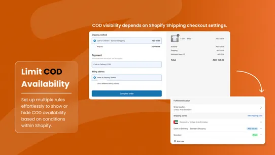 COD ‑ Cash on Delivery for UAE screenshot