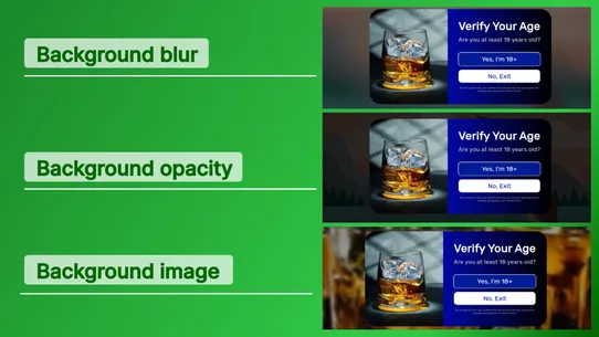 VR Age Verification Popup 18+ screenshot