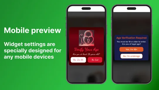 VR Age Verification Popup 18+ screenshot