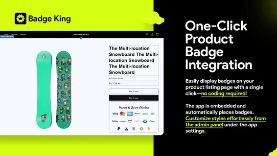 BadgeKing screenshot