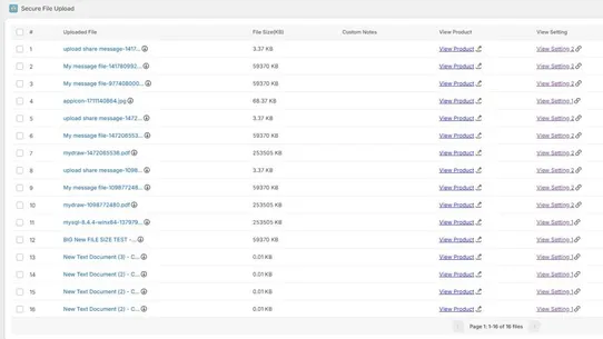 Secure File Upload by AXQT screenshot