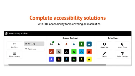 Accessibility Enabler AW screenshot