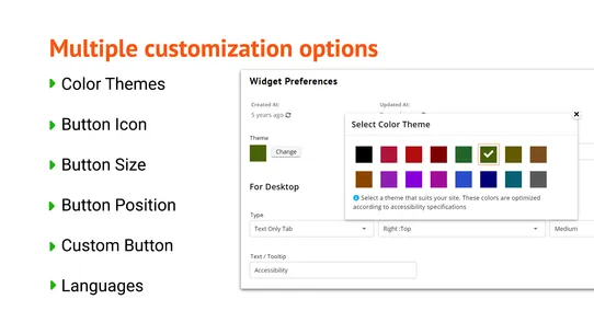 Accessibility Enabler AW screenshot