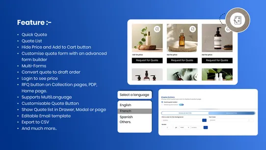 Quotes Guru: RFQ &amp; Hide Prices screenshot
