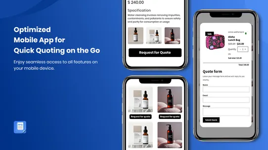 Quotes Guru: RFQ &amp; Hide Prices screenshot