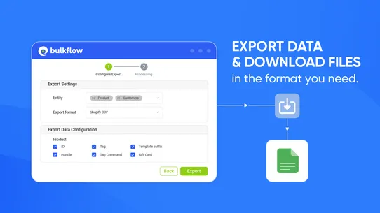 BulkFlow Files Import &amp; Export screenshot