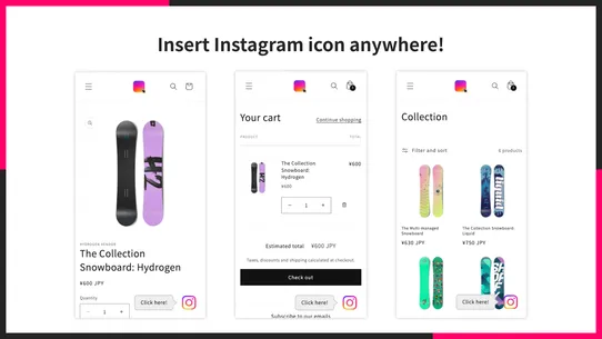 UR: Sticky Instagram Icon screenshot
