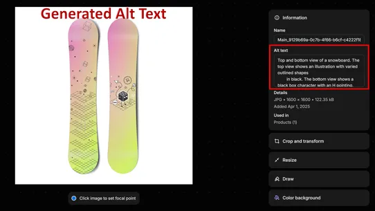 AltText.it screenshot