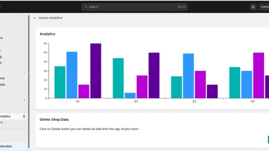 Icarus Analytics screenshot