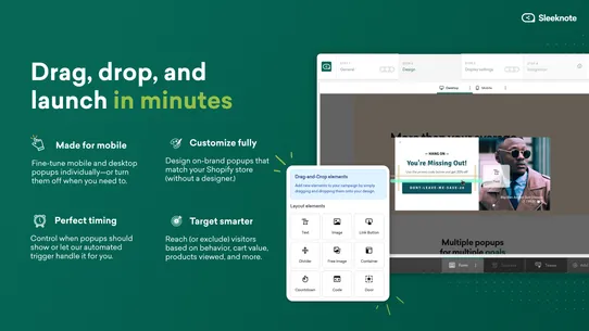 Sleeknote: Popups, Quiz, Forms screenshot