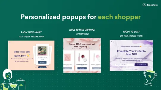 Sleeknote: Popups, Quiz, Forms screenshot