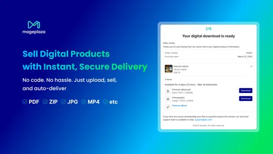 MP Digital Downloads screenshot