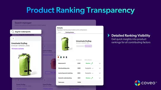 Coveo AI Search &amp; Discovery screenshot