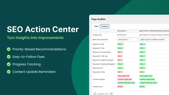 SEO Hero ‑ AI Audit Tool screenshot