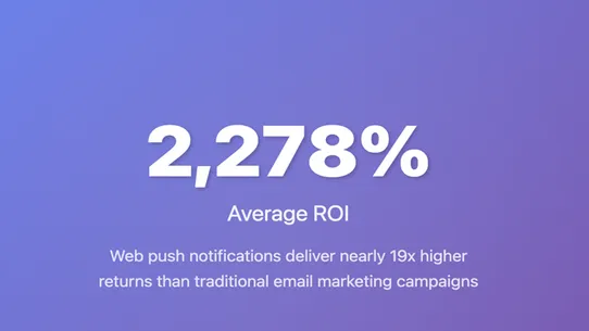 Notification AI: Web Push screenshot