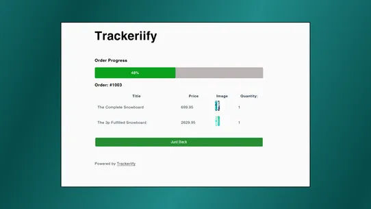 Trackeriify screenshot