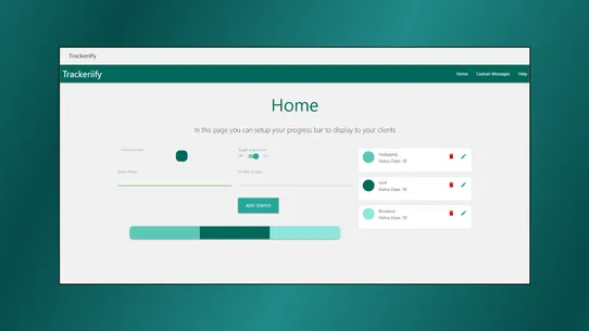 Trackeriify screenshot