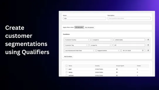 Quali8: Marketing Actions screenshot