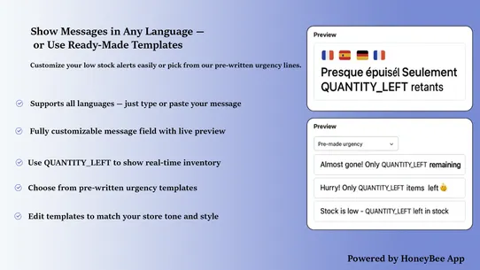 Easy Low Stock Counter screenshot