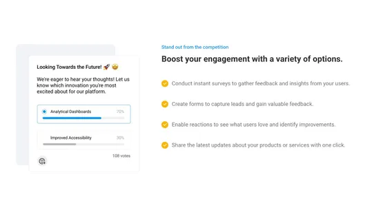 ModalCast: Forms &amp; Feedback screenshot
