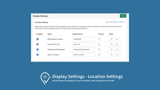 GeoStock Inventory By Location screenshot