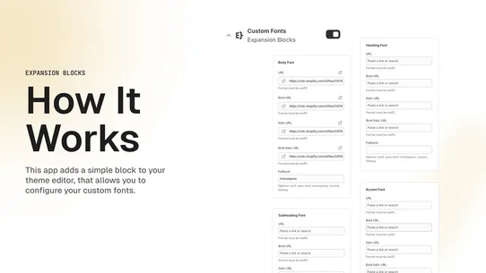 Expansion: Custom Fonts screenshot