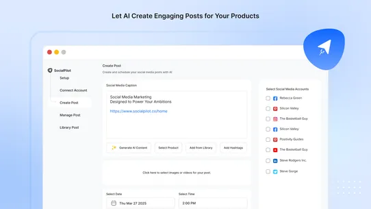SocialPilot‑ Auto Social Post screenshot
