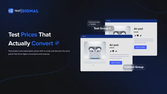 TestSignal A/B Price &amp; Testing screenshot