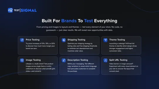 TestSignal A/B Price &amp; Testing screenshot
