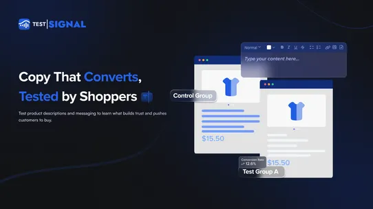 TestSignal A/B Price &amp; Testing screenshot