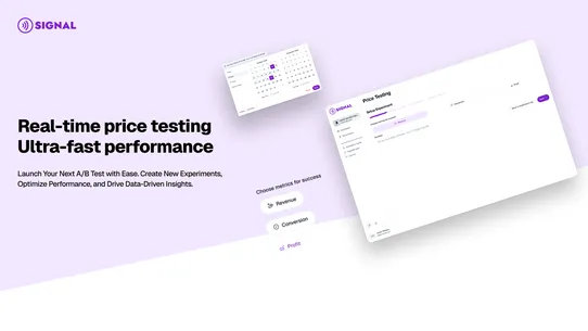 Signal: AI Testing &amp; Strategy screenshot
