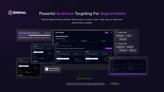Signal: A/B Pricing &amp; Testing screenshot