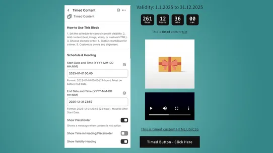 Timedify: Content Scheduler screenshot