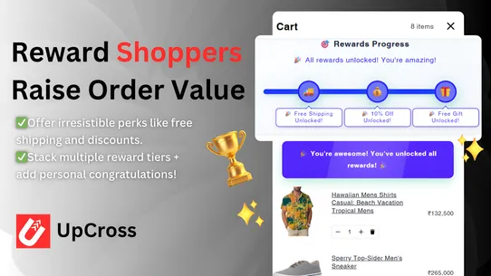 UpCross ‑ Upsell &amp; Cross Sell screenshot