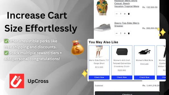 UpCross ‑ Upsell &amp; Cross Sell screenshot