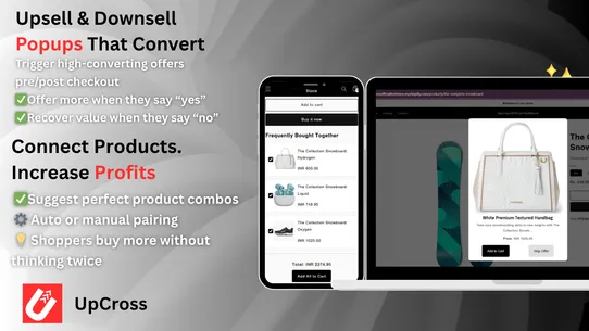 UpCross ‑ Upsell &amp; Cross Sell screenshot