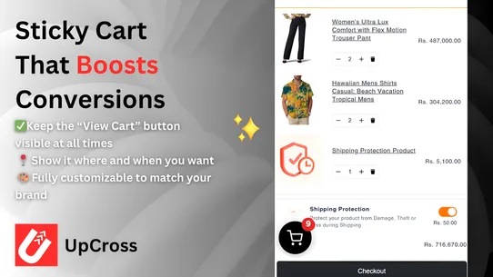 UpCross ‑ Upsell &amp; Cross Sell screenshot