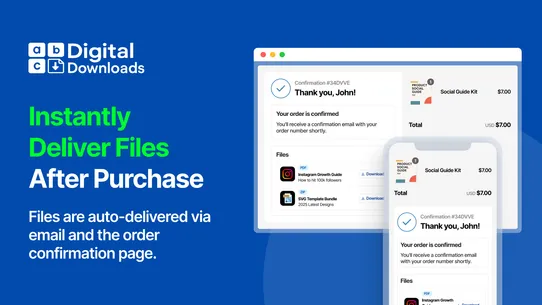 ABC: Digital Download Products screenshot