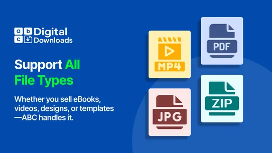 ABC: Digital Download Products screenshot