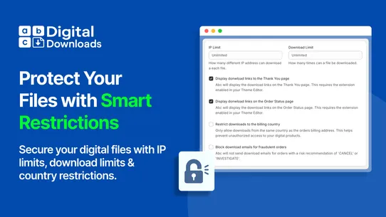 ABC: Digital Download Products screenshot