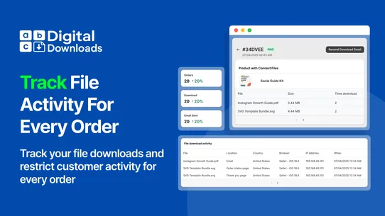 ABC: Digital Download Products screenshot