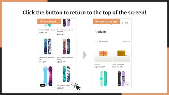 UR: Smart Back To Top Button screenshot